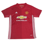 16-17 Manchester United home Retro football jersey